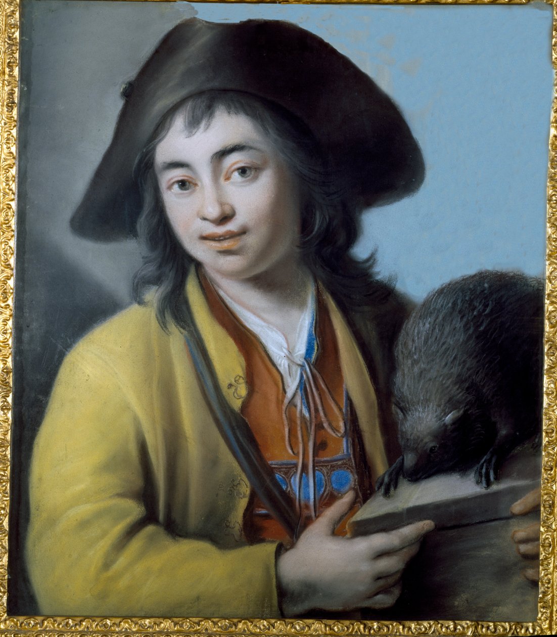 Garçon paysan avec une marmotte, 1732 - Luigi Pitti