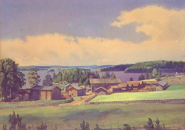 Paysage du Nord - Luigi Premazzi