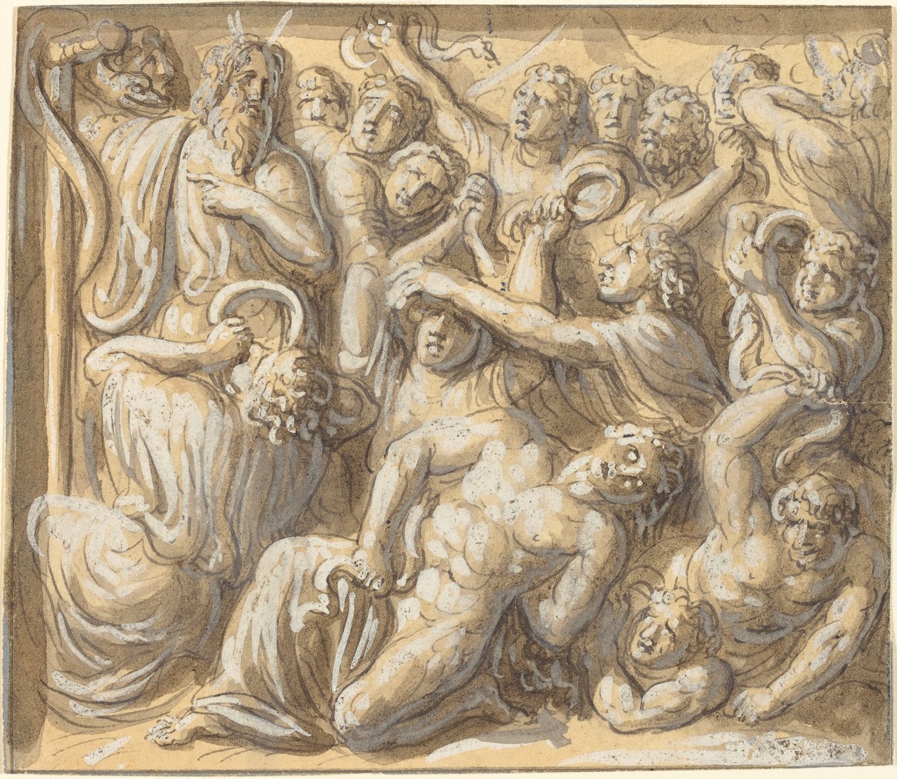 Moïse et le serpent d