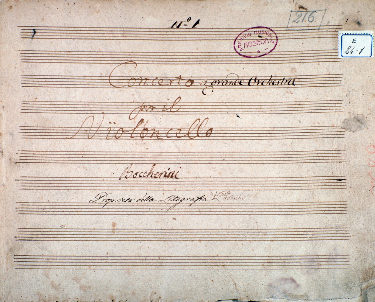 Première page signée par l