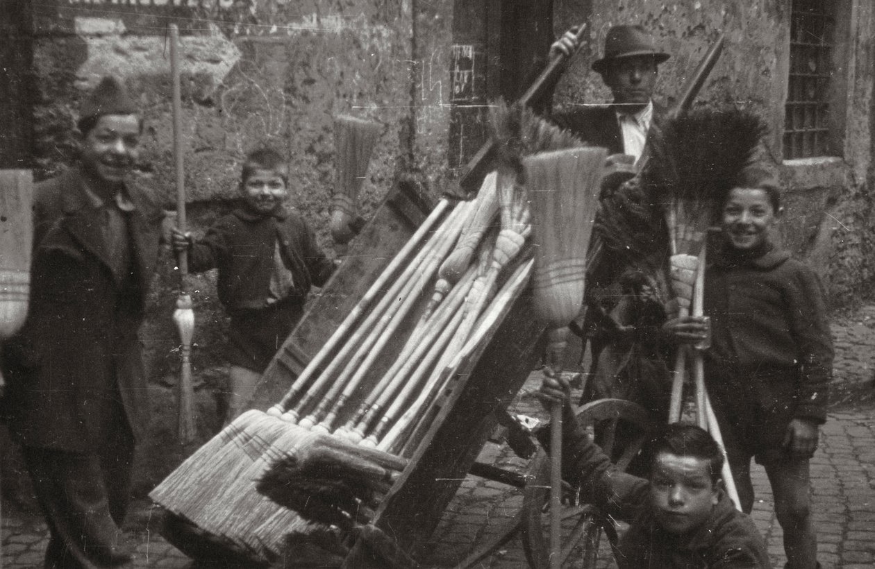 Balais sur les vendeurs ambulants - Luigi Leoni