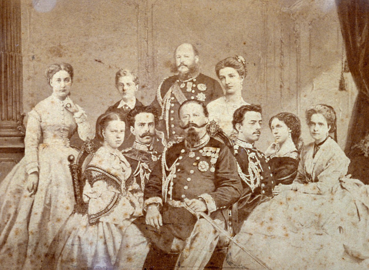 La famille royale de Savoie - Luigi Montabone