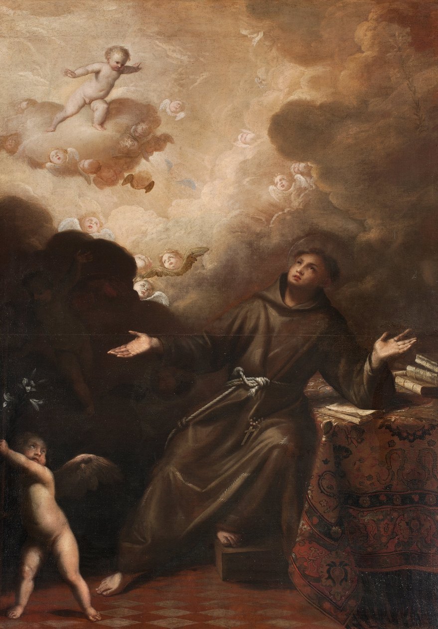 Saint Antoine de Padoue (1195-1231) (peinture) - Luigi Primo