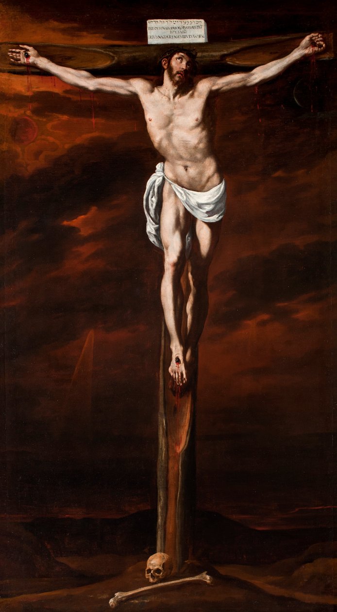 Espagnol :  Cristo crucificado Christ crucifié - Luis Tristán