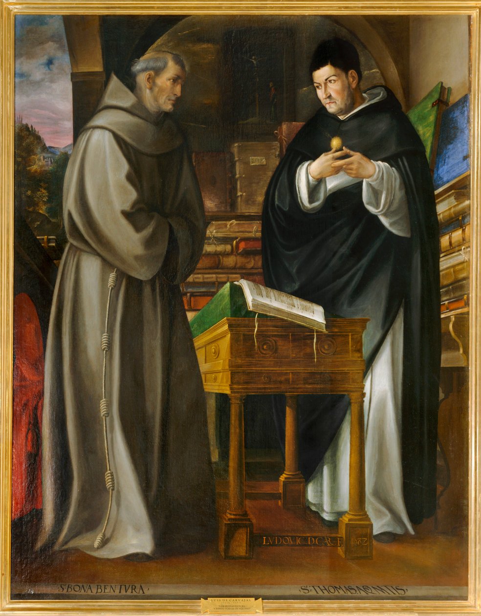Saint Bonaventure et Saint Thomas d