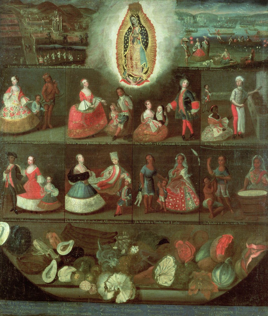 La Vierge de Guadalupe, mexicaine - Luis de Mena