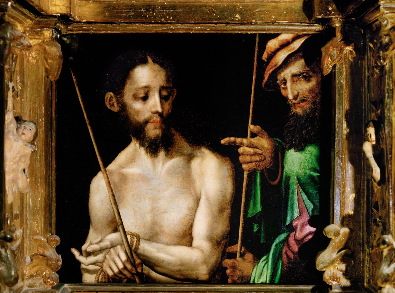 Ecce Homo (peinture sur bois) - Luis de Morales