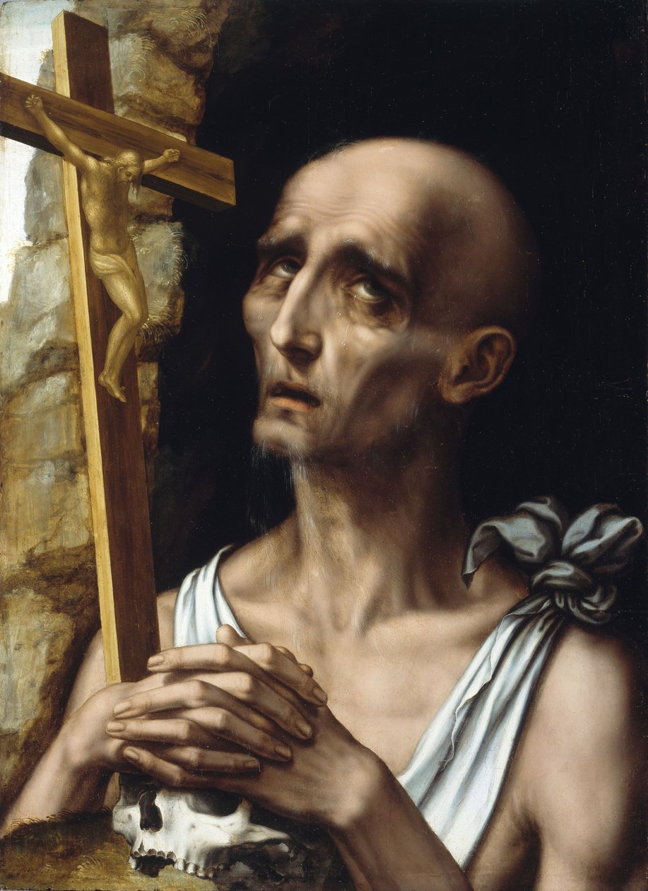 Saint Jérôme dans le désert - Luis de Morales