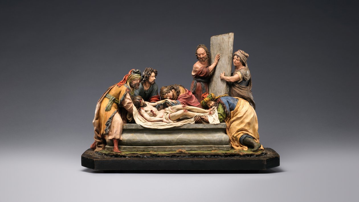 La mise au tombeau du Christ - Luisa Roldán