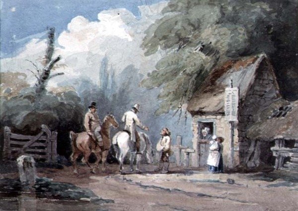 Barrière de Péage de Campagne - Luke Clennell