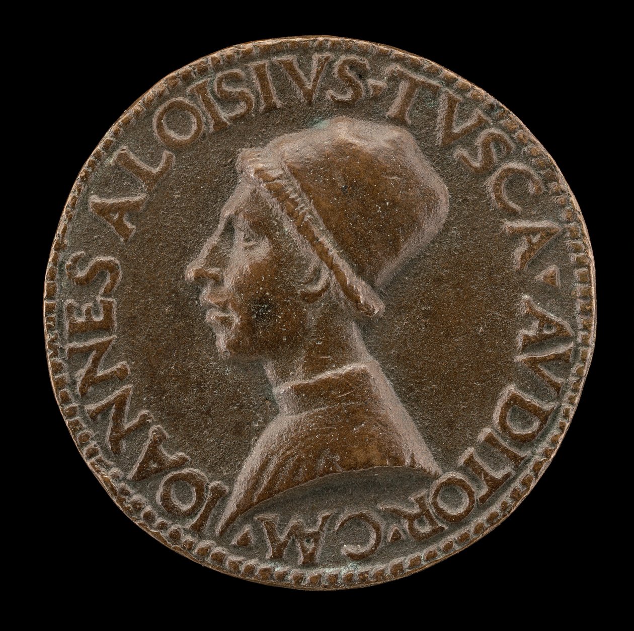 Giovanni Alvise Toscani, vers 1450-1478, Jurisconsulte milanais, Avocat consistorial...[avers] - Lysippus Junior