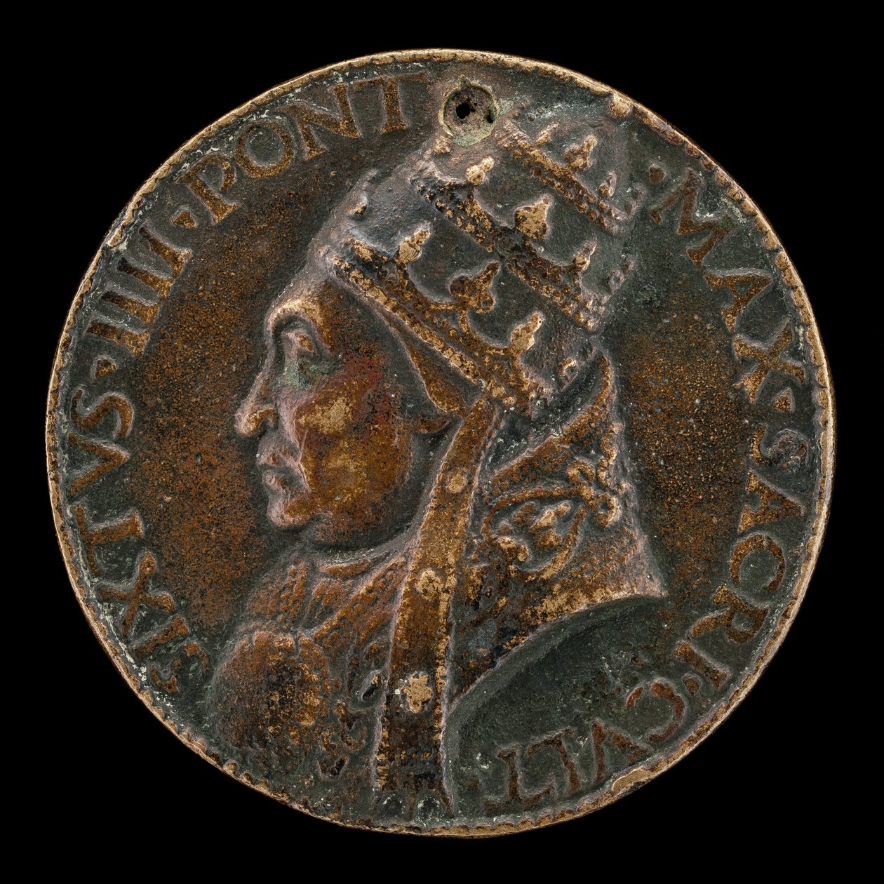 Sixte IV Francesco della Rovere, 1414-1484, Pape 1471 [avers] - Lysippus Junior