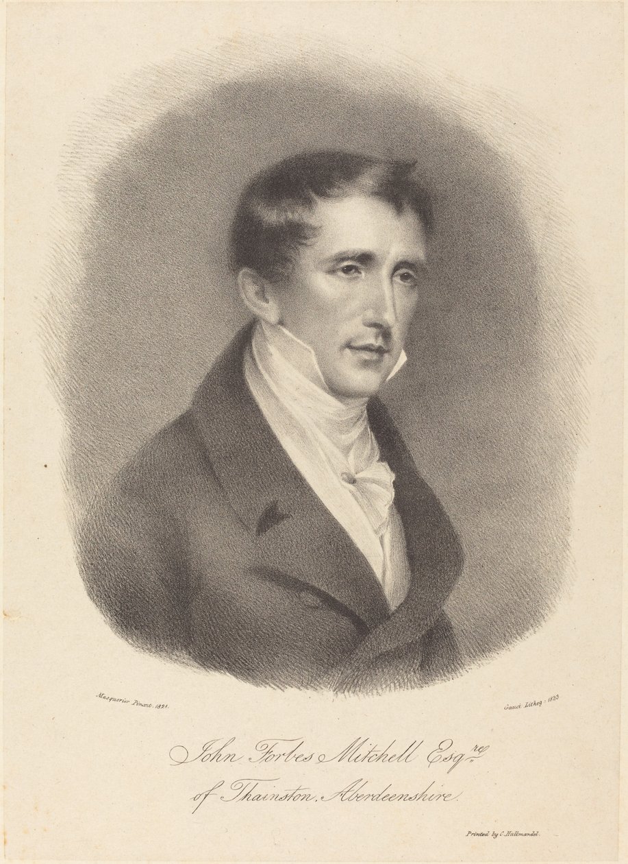 John Forbes Mitchell - M. Gauci after John James Masquerier