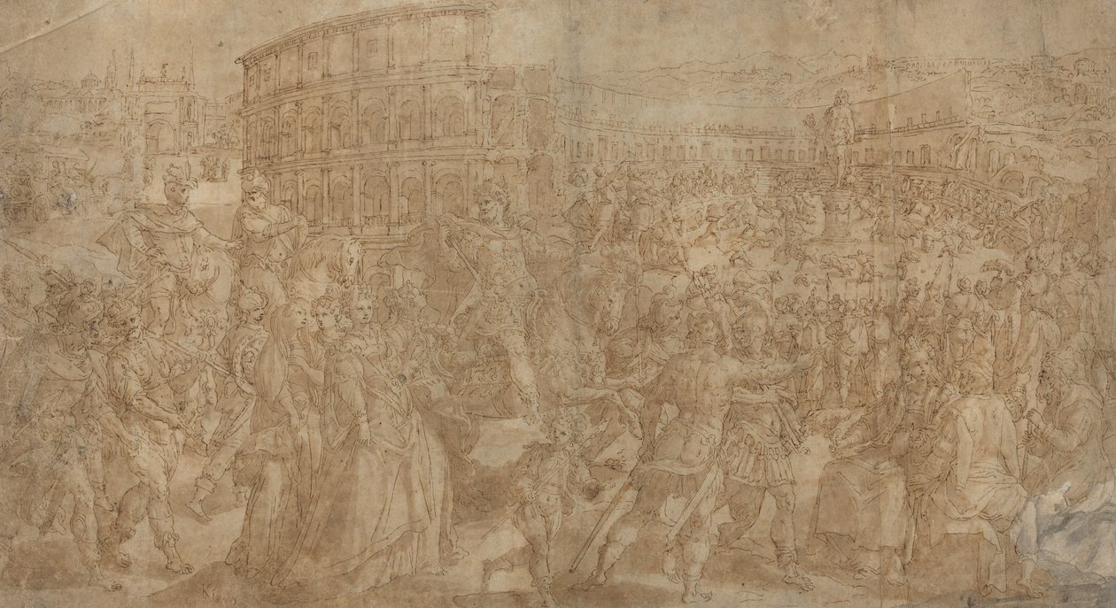 Un triomphe romain - Maarten de Vos