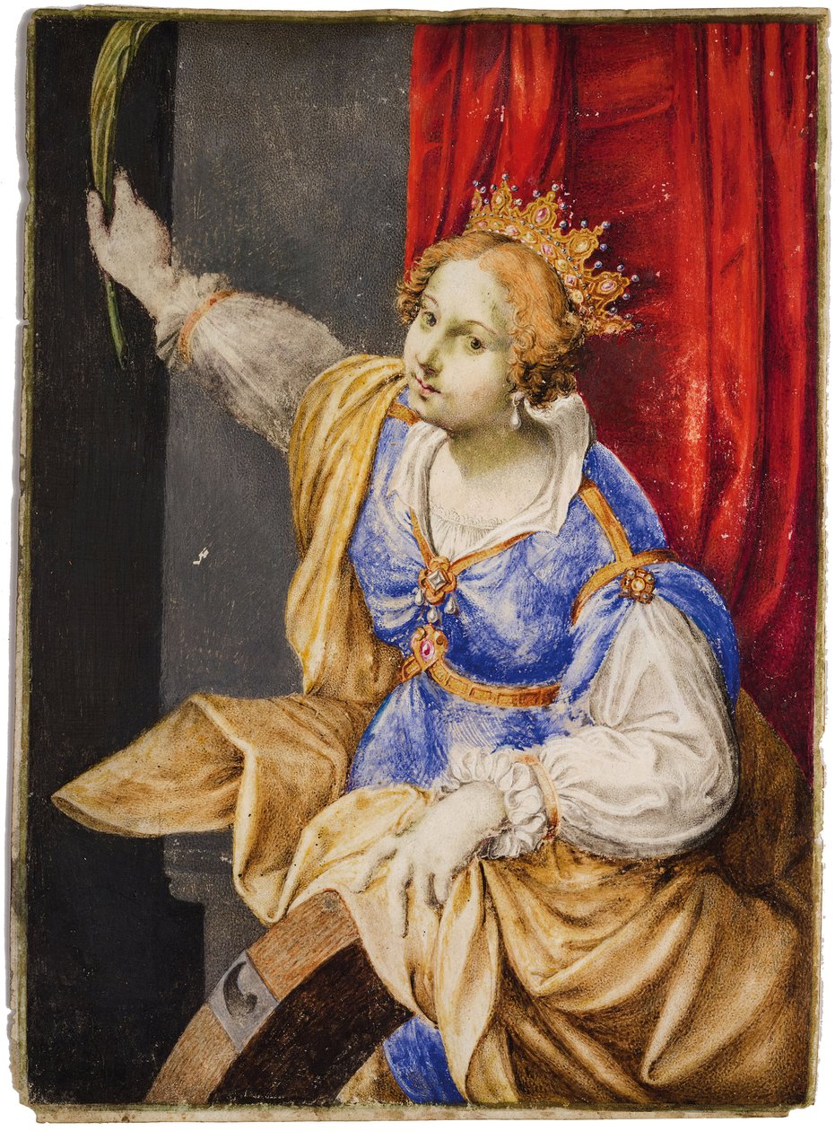 Artemisia Gentileschi en Sainte Catherine d