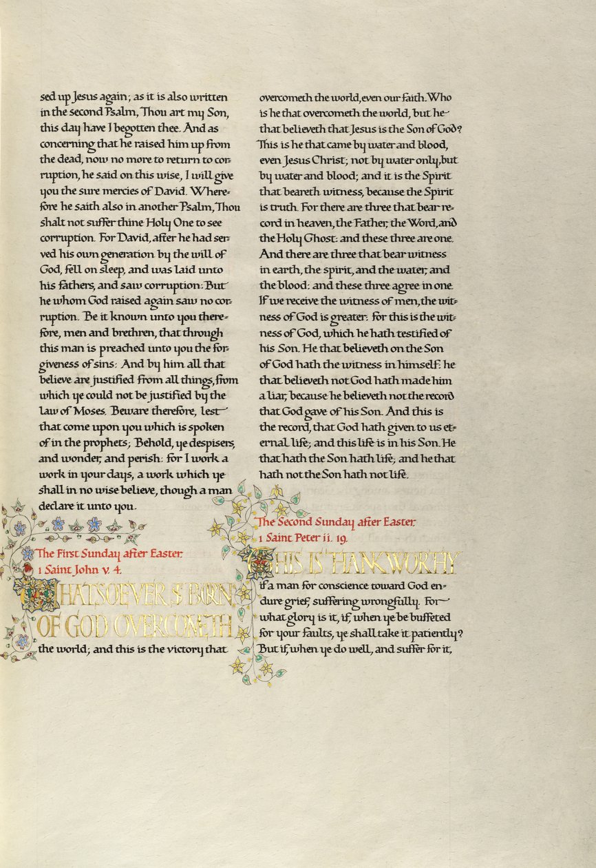 Page de texte décorée - Madelyn Walker