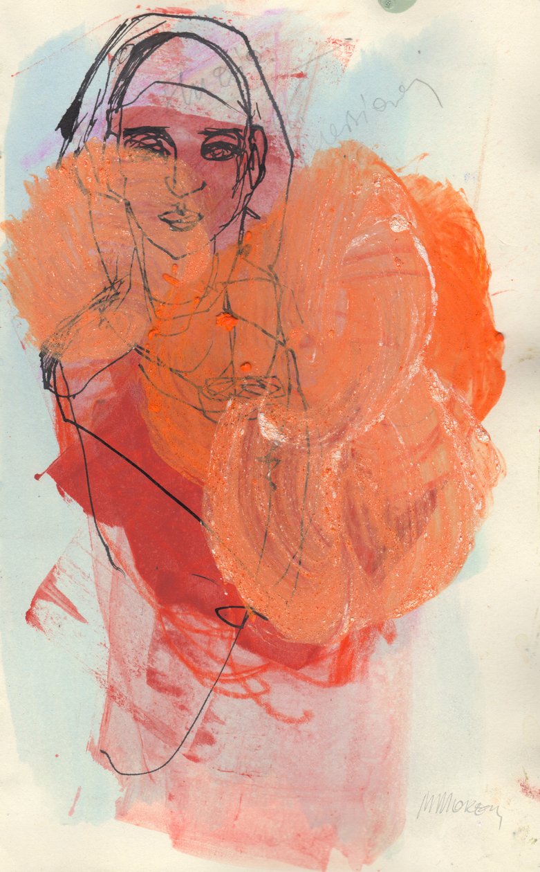 Sketchbook 9, 2024 (peinture à la détrempe, encre, crayon sur papier) - Madgalena Morey