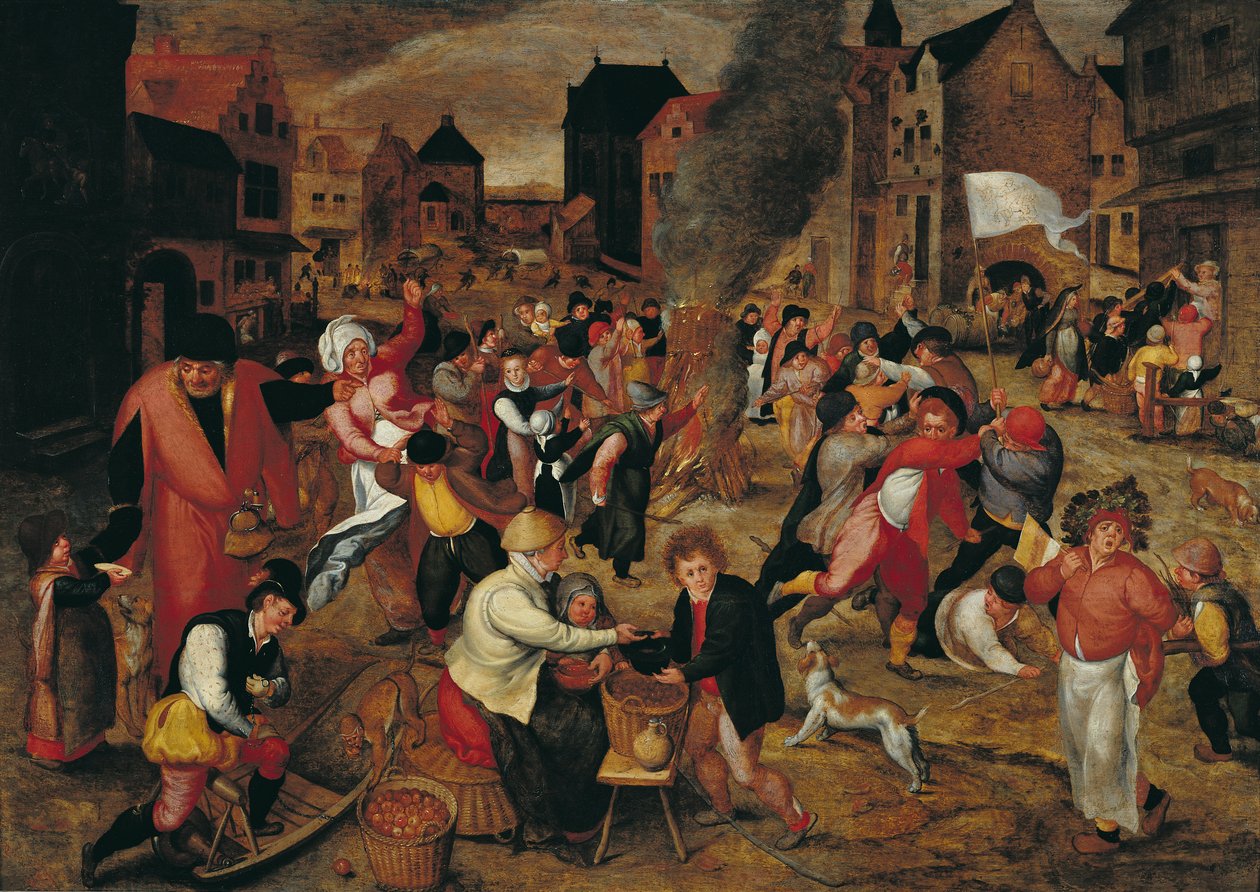 Les feux de la Saint-Martin - Maerten van Cleve