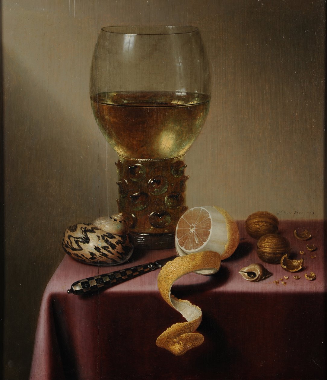 Nature morte au citron - Maerten Boelema de Stomme