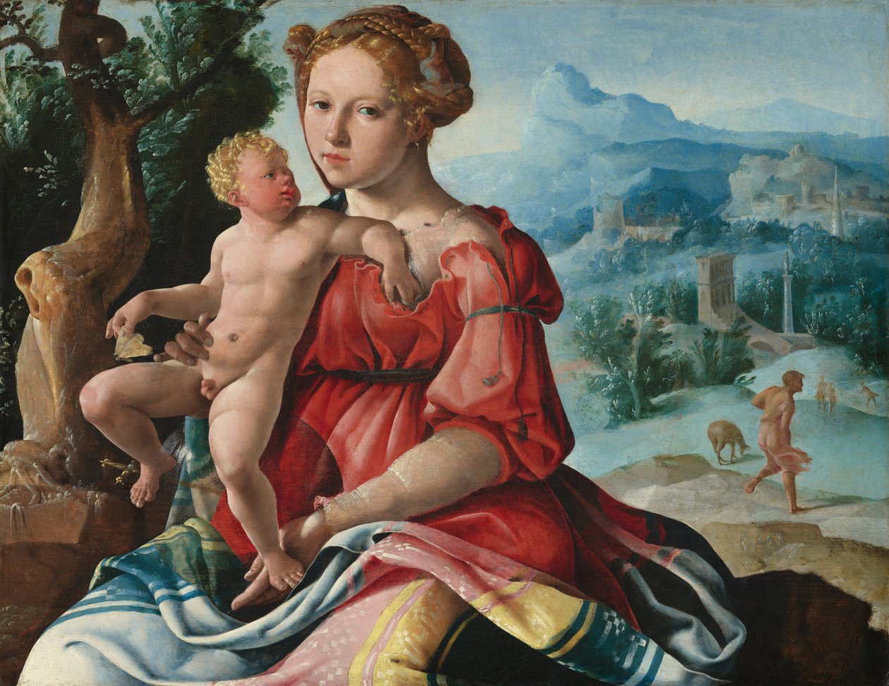 Le repos pendant la fuite en Égypte - Maerten van Heemskerck