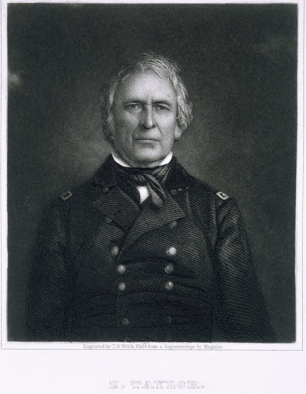 Zachary Taylor, gravé d