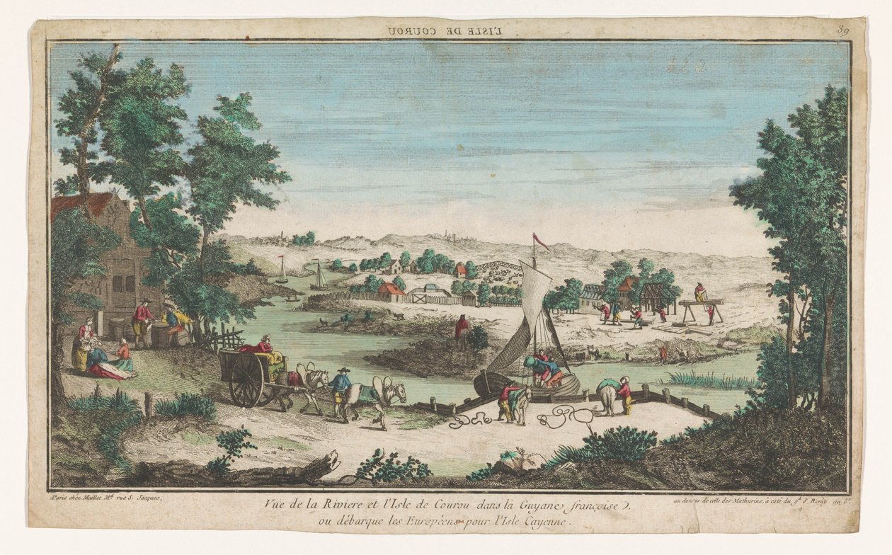 Vue sur la rivière et l