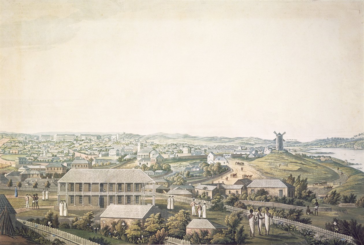 La ville de Sydney en Nouvelle-Galles du Sud, section centrale d