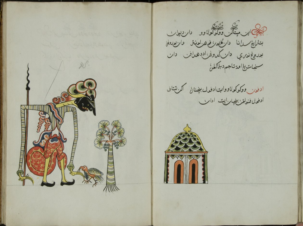 Wukon Jawa, MS 41 p.56, image 28, 1830 - Malay Malay