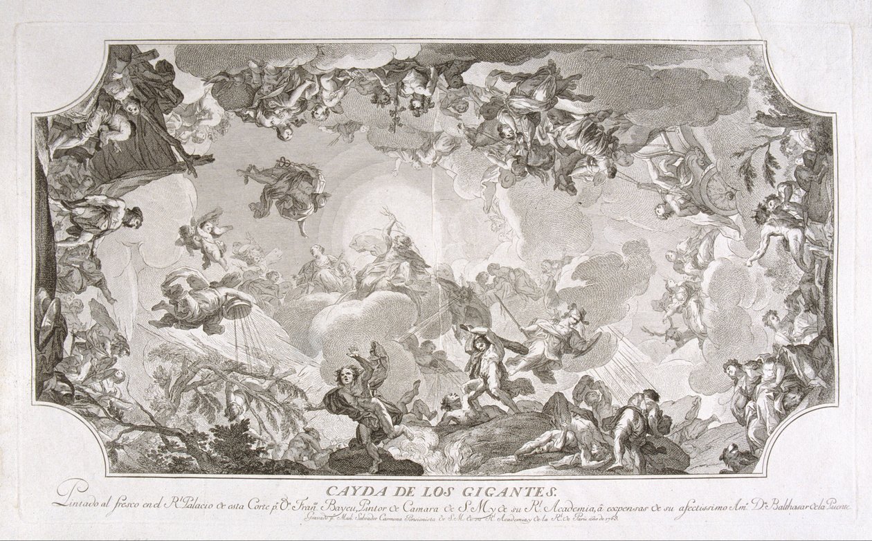 La chute des géants - Manuel Salvador Carmona