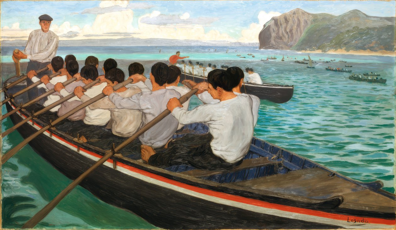 Les Rameurs - Manuel Losada