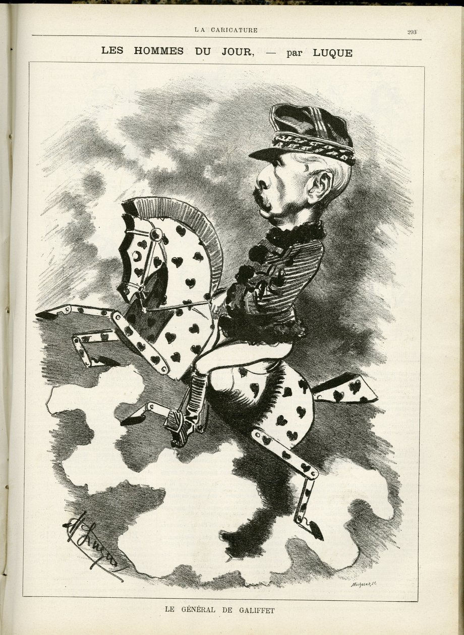 Illustration de Manuel Luque dans La Caricature (1880) - Manuel Luque