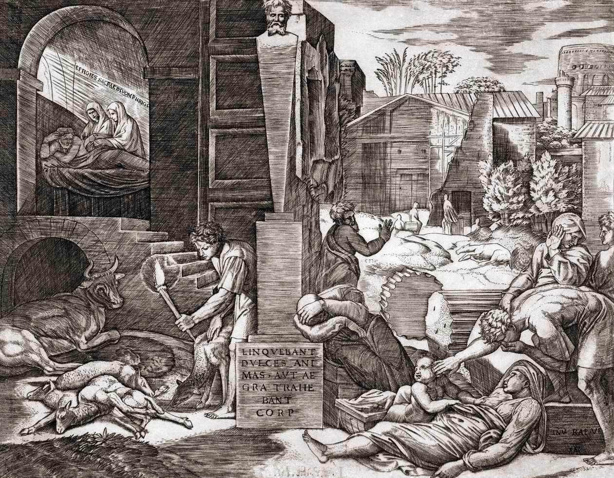 La Peste - Marcantonio (after) Raimondi