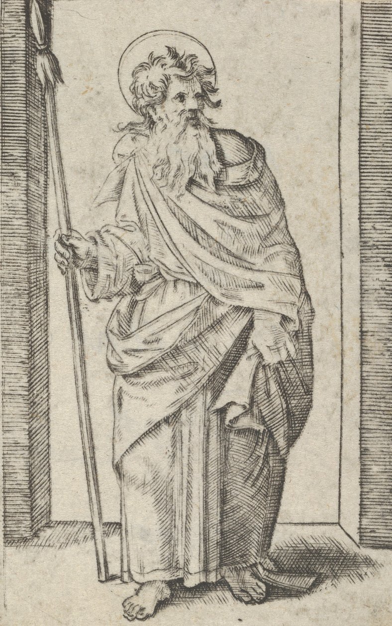 Saint Matthias - Marcantonio Raimondi