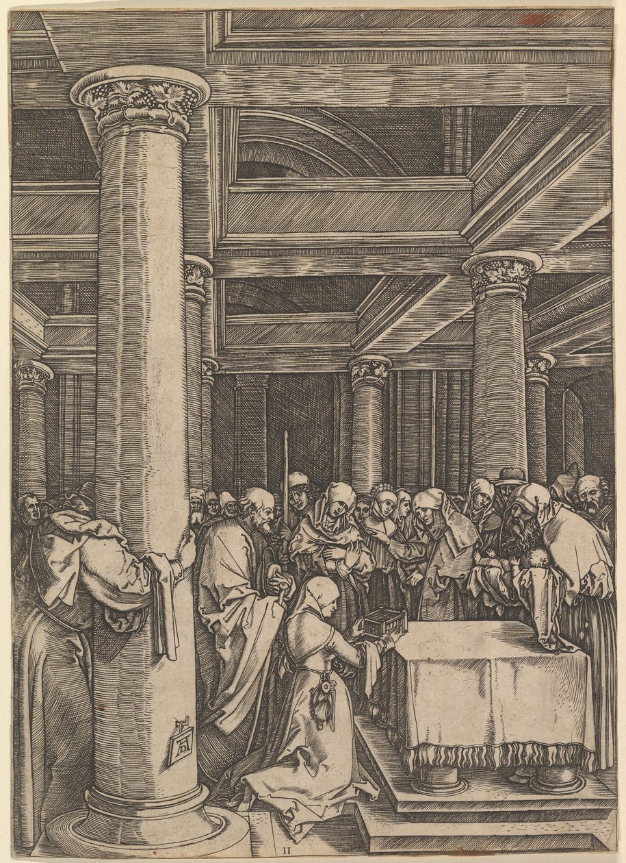 La présentation de Jésus à Siméon dans le temple, d