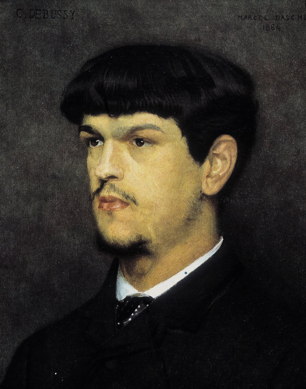 Portrait de Claude Debussy par Marcel Andre Baschet - Marcel Andre Baschet