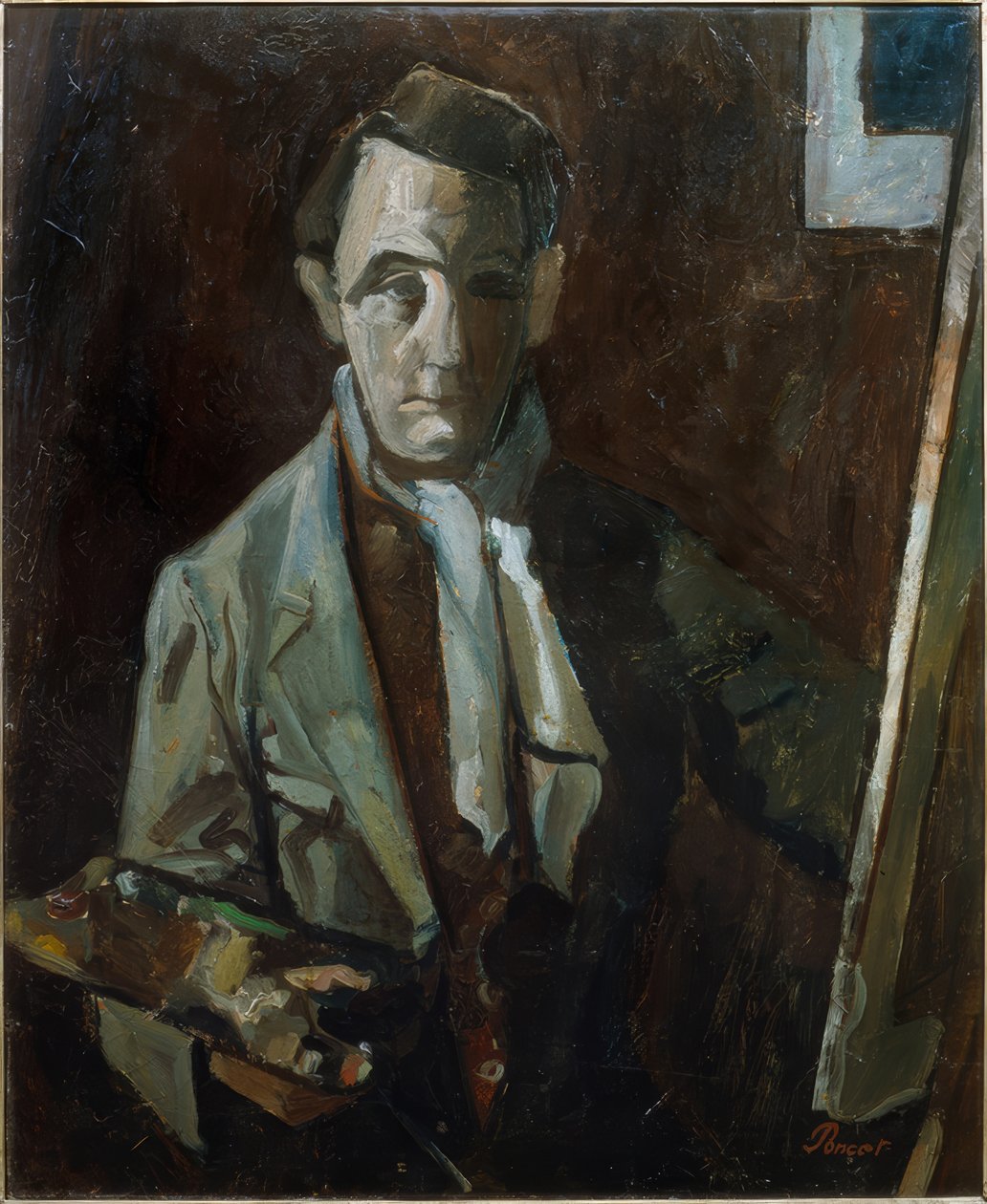 Autoportrait de Marcel Poncet - Marcel Poncet