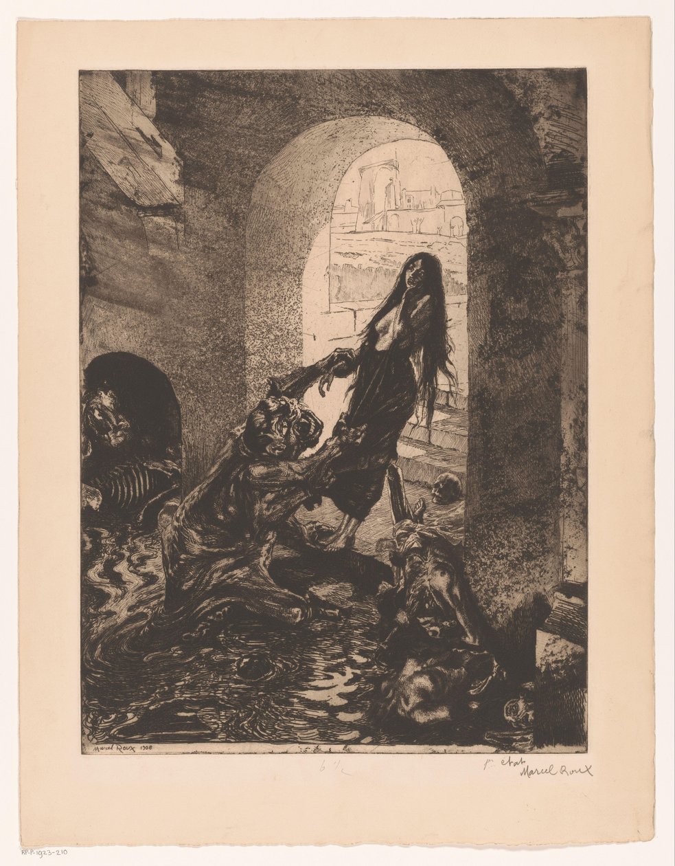 Offrande à Moloch - Marcel Roux (signed by artist)