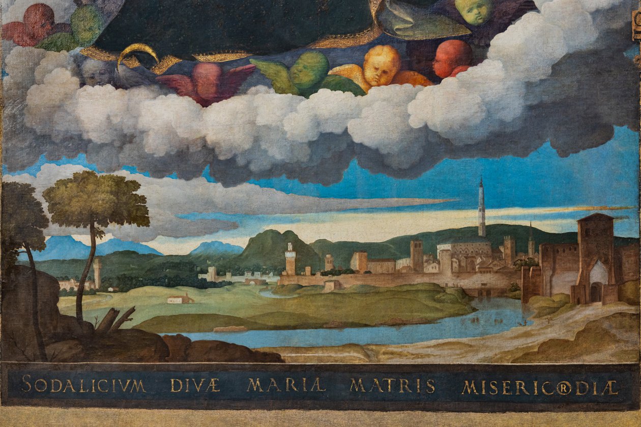 Détail de la ville de Vicence - Marcello Fogolino