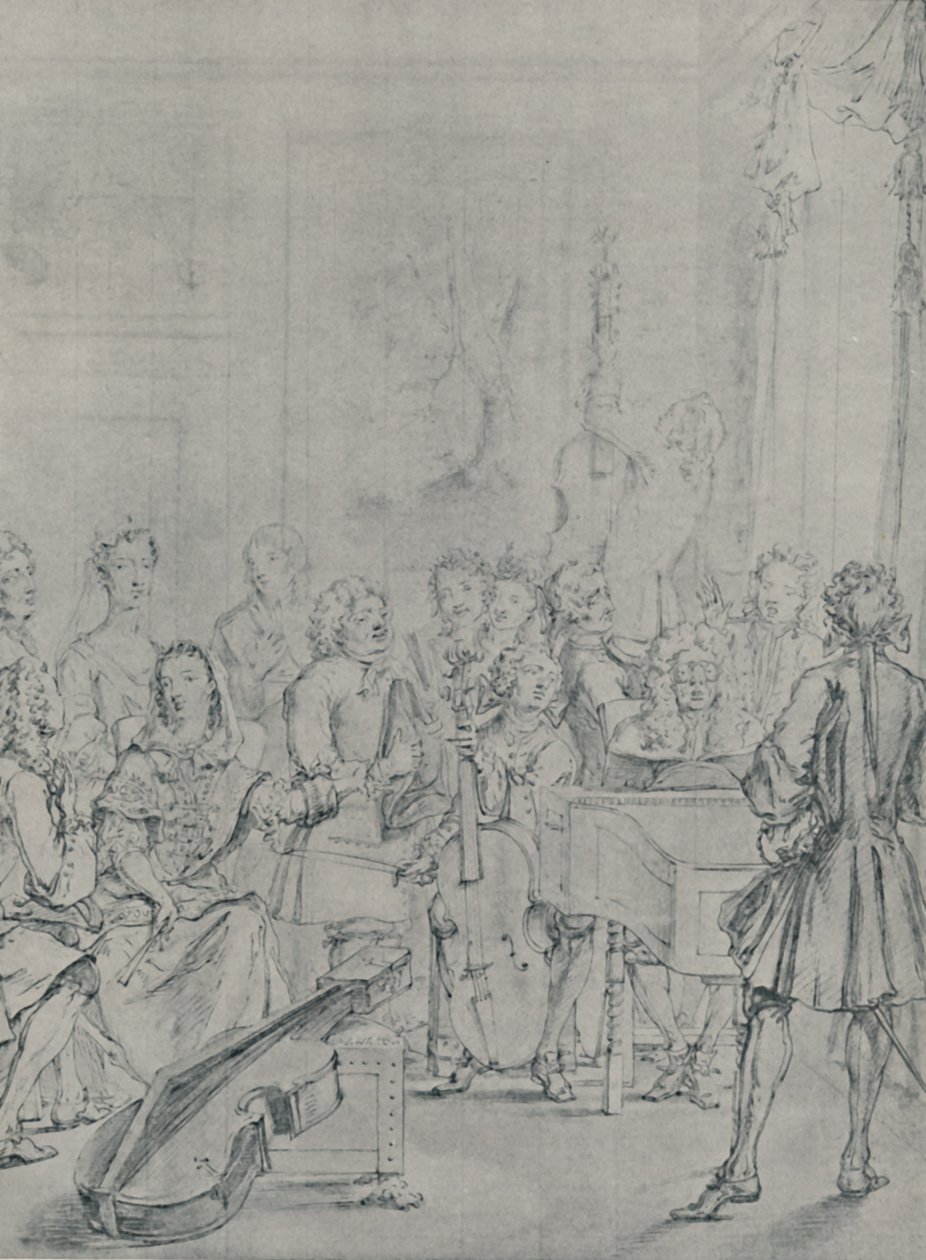 Un concert dans la maison d