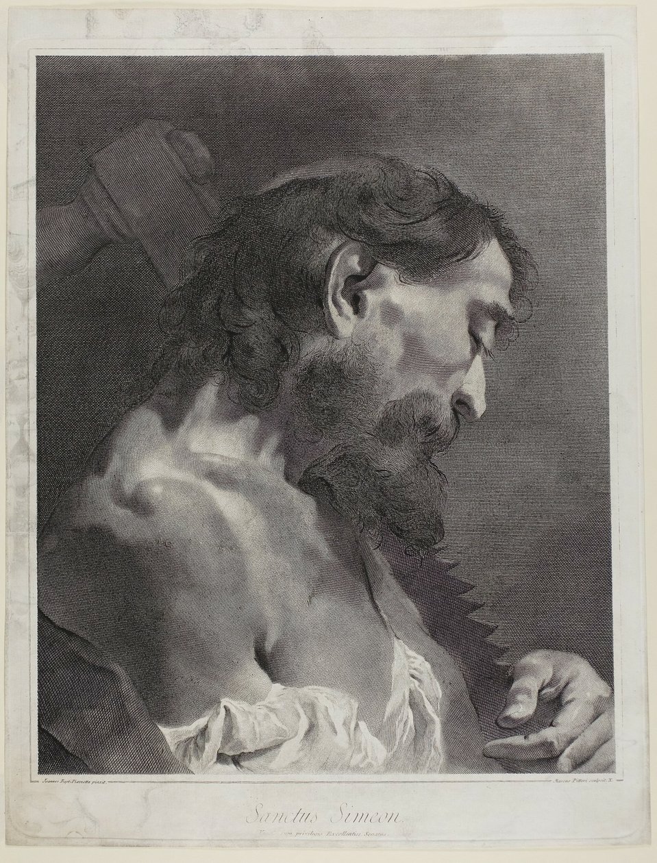 Saint Simon, de La Sainte Famille et les douze apôtres - Marco Alvise Pitteri