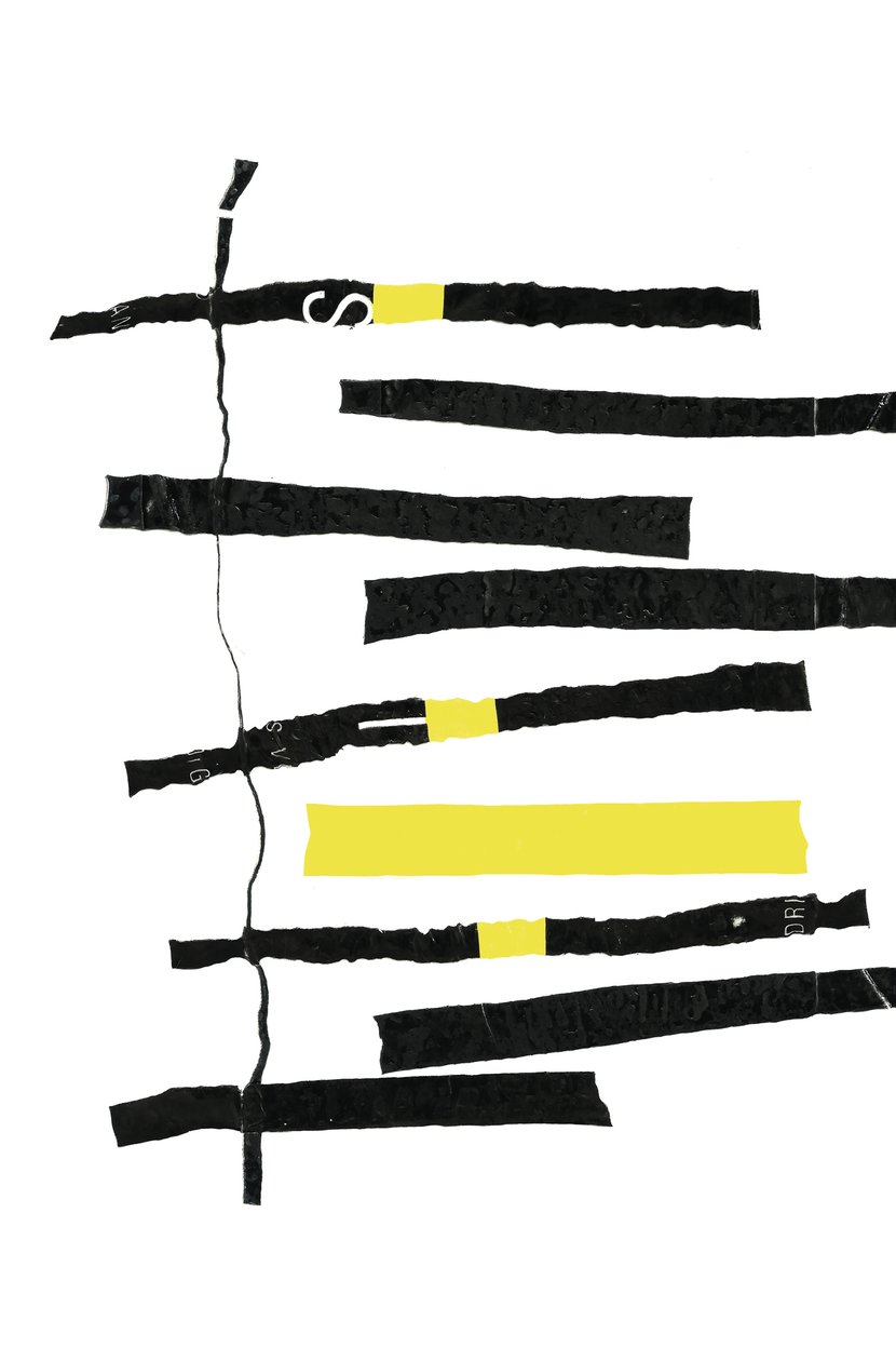 Lines, 2003 (collage) - Marco Campedelli