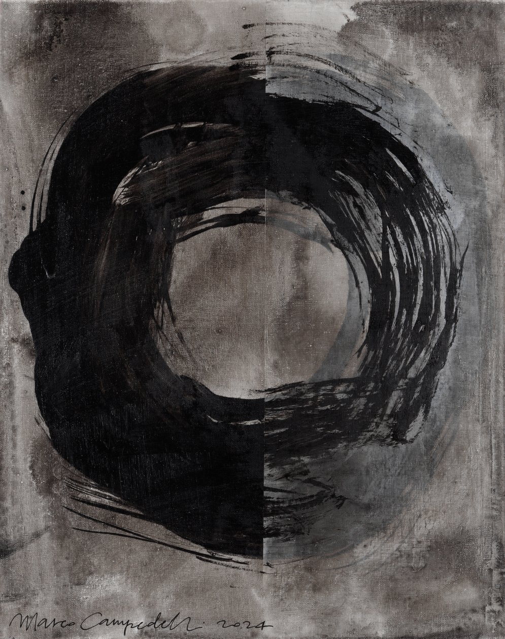 Tao, 2024 (acrylique sur toile) - Marco Campedelli