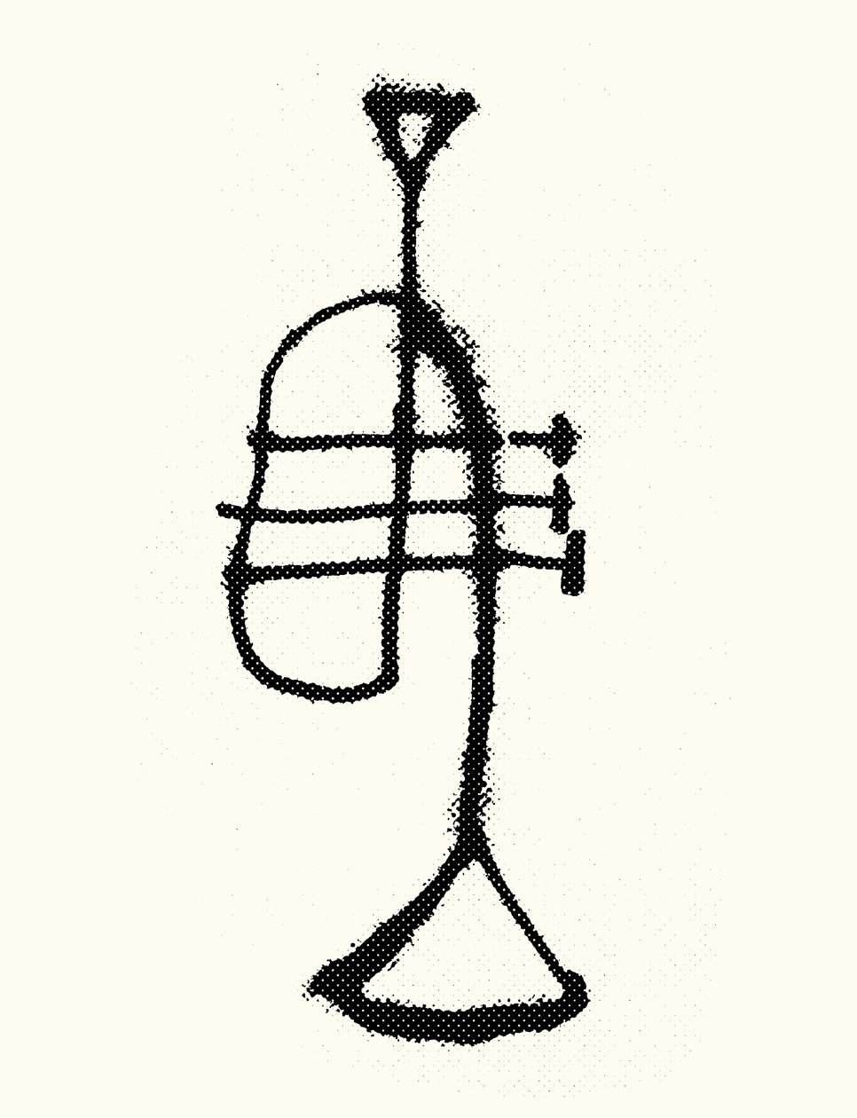 Trompette, 2019 (sérigraphie) - Marco Campedelli