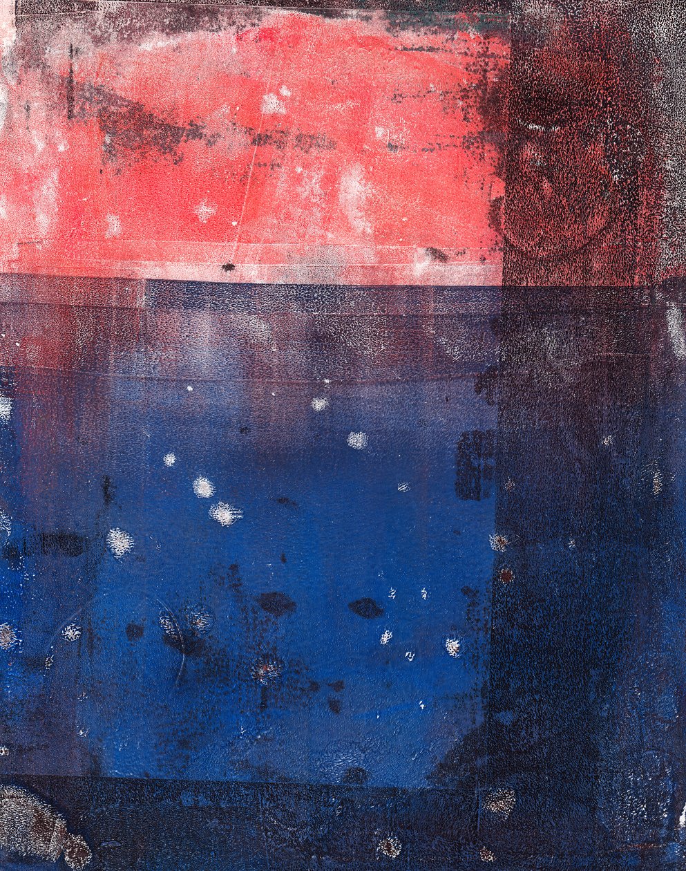 Sans titre 53, 2024 (monotype) - Marco Campedelli