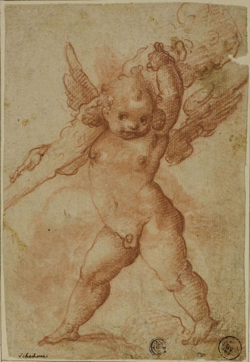 Putto avec la massue d