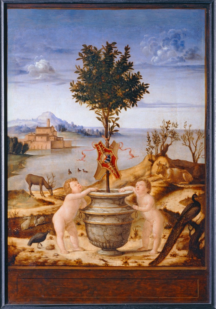 Paysage allegorique - Allegorical landscape ... - Marco Marziale