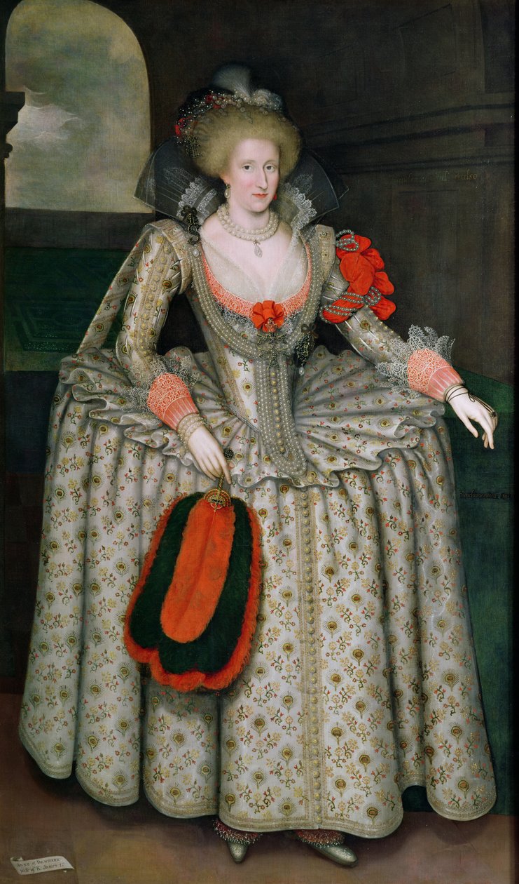Anne de Danemark, c.1605-10 - Marcus Gheeraerts