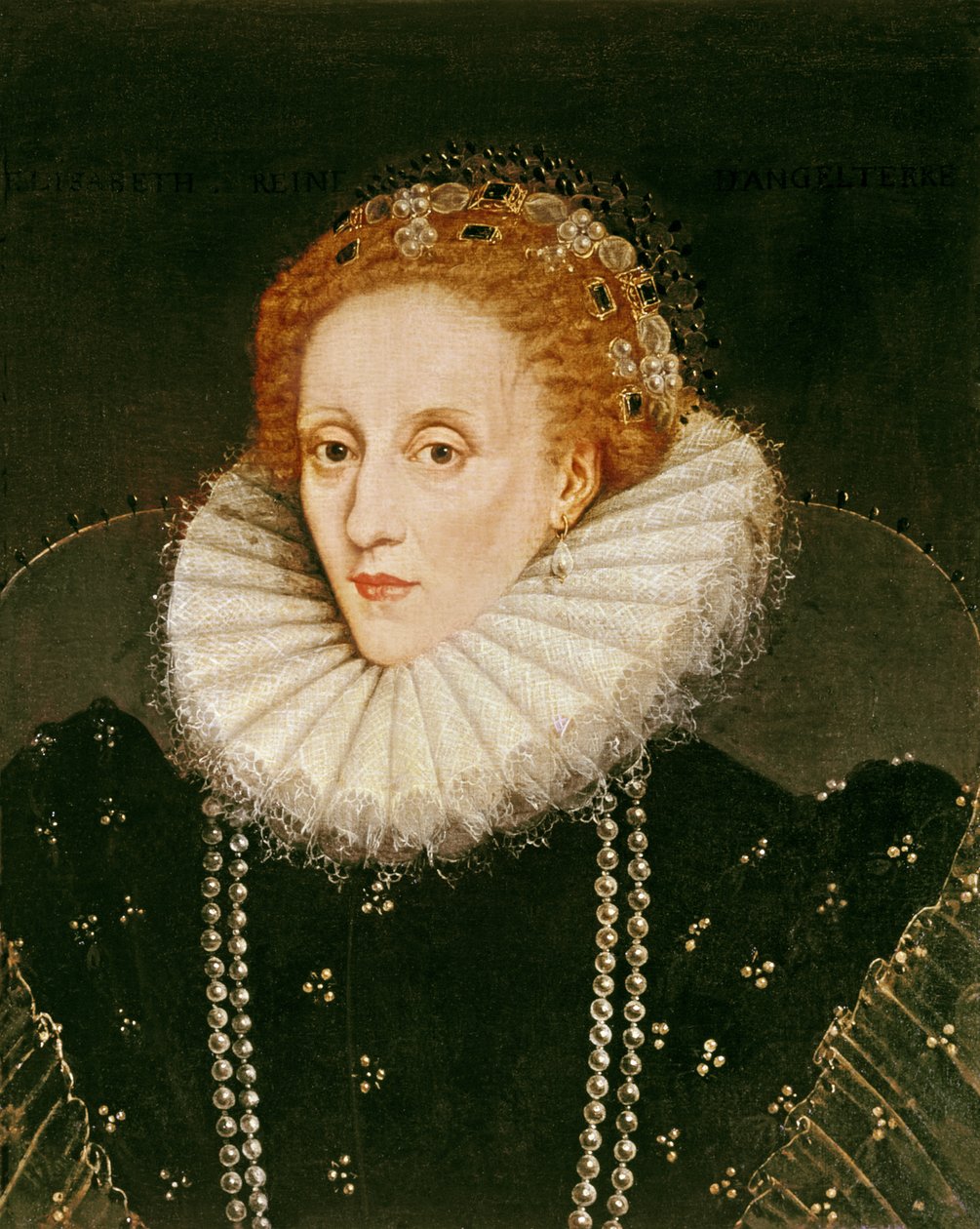 Portrait de la reine Élisabeth I (1533-1603) - Marcus Garret Gheeraerts the Younger