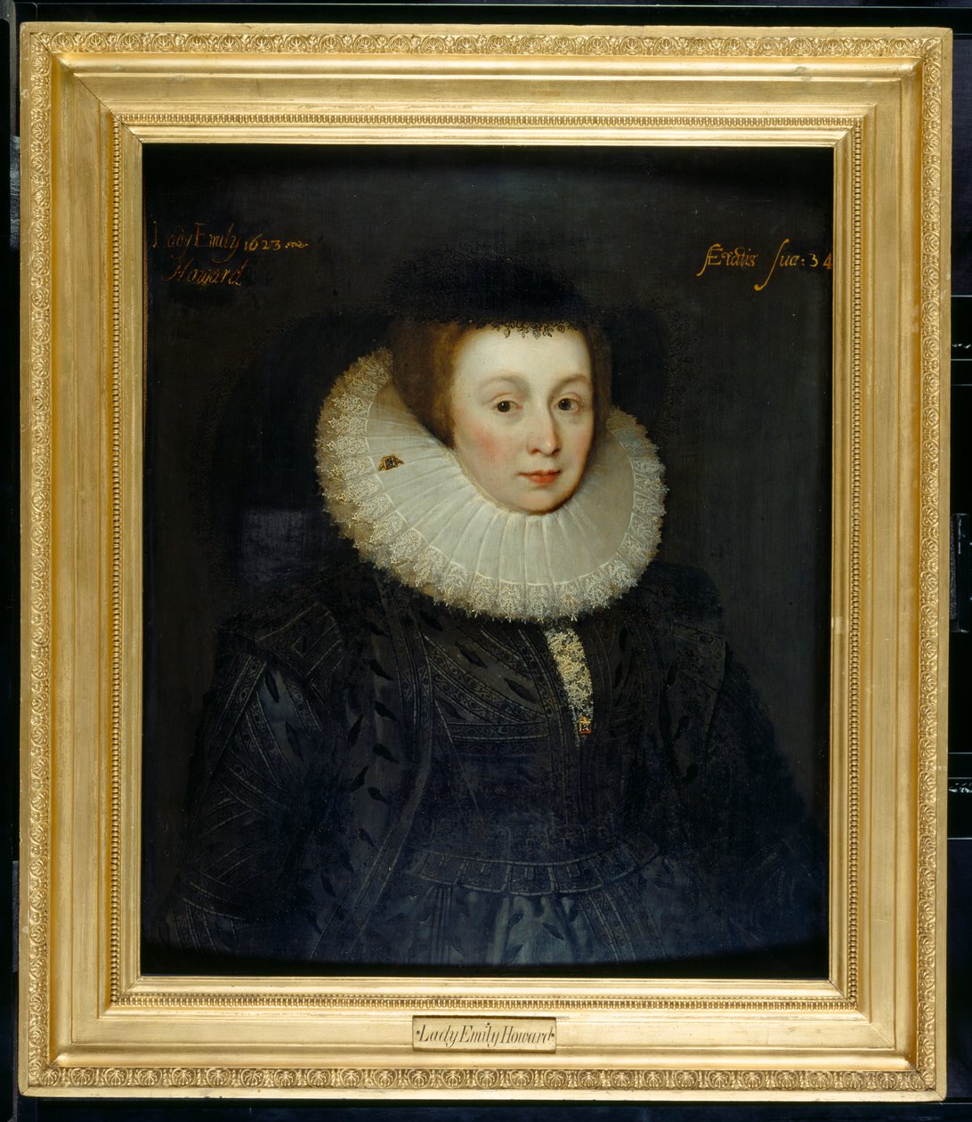 Lady Emily Howard - Marcus Gheeraerts
