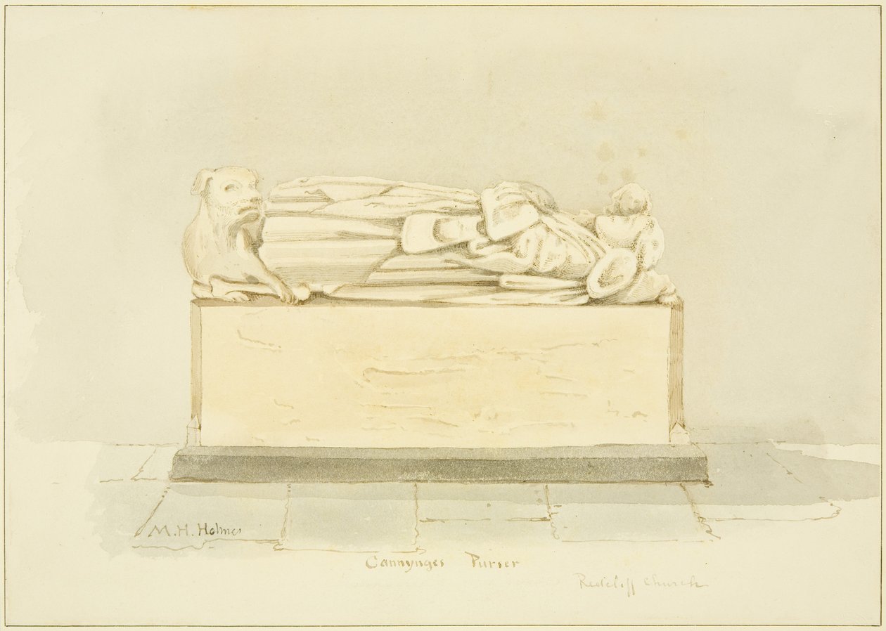 Tombe du porteur de bourse de Canynges à St Mary Redcliffe - Marcus H. Homes